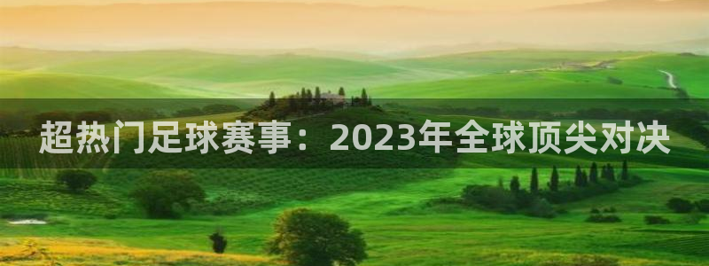 超热门足球赛事:2023年全球顶尖对决