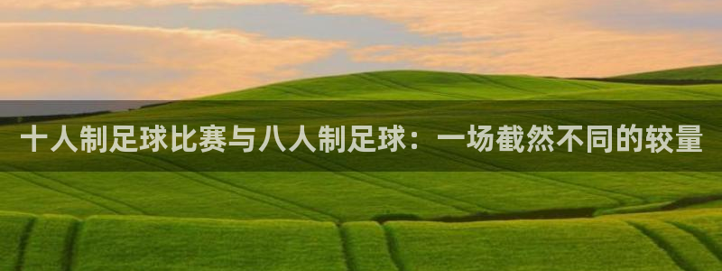  十人制足球比赛与八人制足球：一场截然不同的较量